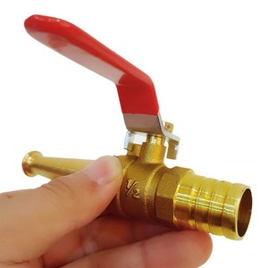 Boquilla de cobre para manguera contra incendios DN20 de 3/4 pulgadas, pistola de pulverización de alta presión para equipos de extinción de incendios - Product Image 3