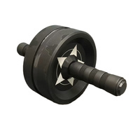 Rouleau de roue de gymnastique pour le bureau à domicile Exercices abdominaux et abdominaux Rouleau de roue de fitness