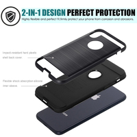 Coque double couche pour téléphone portable, compatible avec redmi note 9S, 8, 8A, 9 pro max, version internationale, ODM, OEM