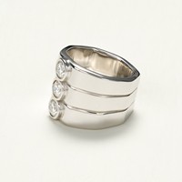 Anillo Minimalista de Lujo Discreto con Sensación Premium, Estilo Moissanita, Plata S925 Hipoalergénica, Joyería Fina para Novias y Aniversarios, Gran Venta