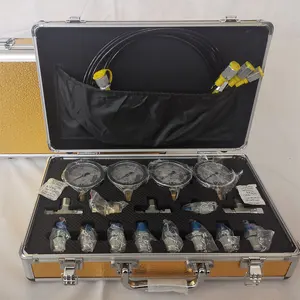 Universele Digitale Drukmeter Meetinstrumenten Graafmachine Hydraulische Drukmeter Testkit 0-60mpa Manometers