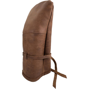 Copritesta per Mazza da Golf Classic Driver in Pelle Pieno Fiore Fatto a Mano <span class=keywords><strong>Marrone</strong></span> Bourbon - Product Image 3