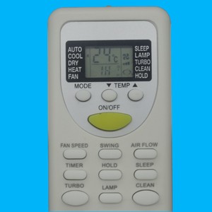 Télécommande de climatiseur Crystal Pearl Tianhong ZHJT-03, version anglaise, compatible avec les modèles Chigo - Product Image 1
