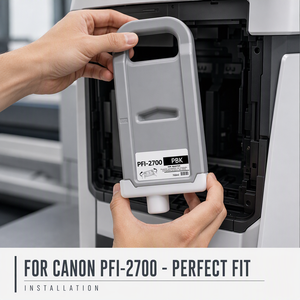 Cartouche d'encre compatible OCB PFI-2700 700ML avec puce, encre pigmentée pour imprimante Canon GP-2000 GP-4000 GP-2600 GP-4600S - Product Image 2