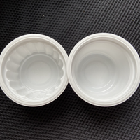 Conteneurs à glace et yaourt en plastique avec logo personnalisé, gobelets à dessert avec couvercles et cuillères