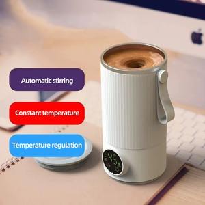 Vaso Mezclador Eléctrico Inalámbrico Portátil con Batería Recargable de 6000 mAh, Vaso Mezclador Automático de 300 ml con 6 Niveles de Temperatura - Product Image 1