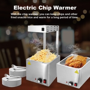 Commercial Stainless Steel French Fry <b>Warmer</b> Station <b>Portable</b> French Fry <b>Warmer</b> - Product Image 5