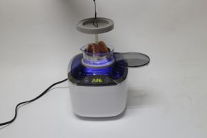 CDS-400B nettoyeur à ultrasons Vibration lavage nettoyage dentaire fausses dents bijoux anneau brosse à dents nettoyage boîte rondelle avec UV - Product Image 3