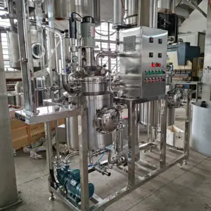 Système d'extraction sous vide 50L 100L 500L et de concentration pour équipement d'extraction à base de plantes