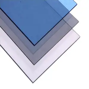 Iyi görünmezlik kristal pelet polikarbonat yüksek Crypticity PC parçacık levha ile sert panel polikarbonat elmas kayrak