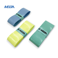 Overgrip Pro dengan Logo Embossing Kustom Anti-selip PU untuk Padel, Pickleball, Squash, Badminton, Tenis, Aksesoris Overgrip