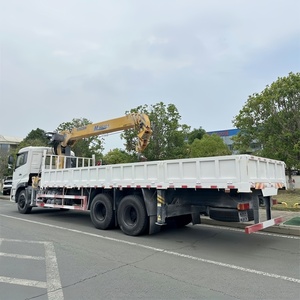 รถเครนติดรถบรรทุกไฮดรอลิกแบบยืดหดได้ Dongfeng 12T ยี่ห้อจีน รุ่นใหม่ ขายดี กำลังขาย - Product Image 2