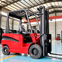Chariot élévateur électrique direct usine, chariot élévateur électrique 3 tonnes, batterie lithium, moteur AC, chariot élévateur électrique certifié CE