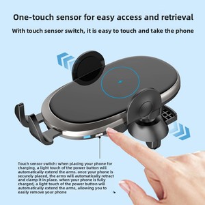 <span class=keywords><strong>Chargeur</strong></span> sans fil pour voiture, modèle 15W, pour téléphones mobiles, avec <span class=keywords><strong>induction</strong></span> infrarouge automatique - Product Image 4