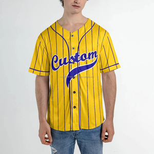 Custom Baseball Jersey Shirts Personalized Name and Number Stylish Club Fans Activewear Softball Usage - Product Image 4