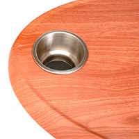 HANSE MARINE Dessus de table ovale ASA Dessus de table en plastique haute résistance aux UV et aux intempéries pour bateau yacht