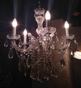 Fábrica de zhongshan 5 pequeñas luces María <span class=keywords><strong>Teresa</strong></span> plata cromo k9 araña de cristal en stock para la <span class=keywords><strong>venta</strong></span> - Product Image 2