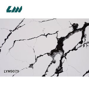 Hiện đại kiểu dáng đẹp thạch anh ngọc bích đá phiến ngọc nhà bếp <span class=keywords><strong>Countertop</strong></span> 3200*1600 mét bề mặt rắn thạch anh cho nhà và biệt thự cho bàn - Product Image 2