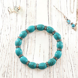 Artificial Beads Rhinestone <b>Ball</b> Shape Trendy Zinc Alloy Anniversary Stretch Unisex <b>Bracelet</b> - Product Image 3