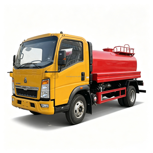 Light Duty China HOWO 5m3 Municipal Watering Cart Truck <b>Garden</b> Greening Road Dust Suppression Tanker for Sale - Product Image 1