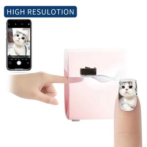 Intelligent Automatic Nail Gel Printer WiFi-Controlled 3D Printing High-Resolution Digital Design with Electric Power Supply - Product Image 4