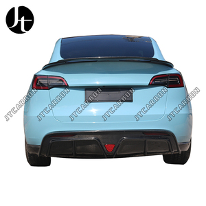 Pour <span class=keywords><strong>Porsche</strong></span> <span class=keywords><strong>Taycan</strong></span> GT becquet véritable Fiber de carbone aile arrière lèvre de coffre pour <span class=keywords><strong>Taycan</strong></span> / Turbo <span class=keywords><strong>S</strong></span> 2019 2020 2021 <span class=keywords><strong>2022</strong></span> 2023 - Product Image 3