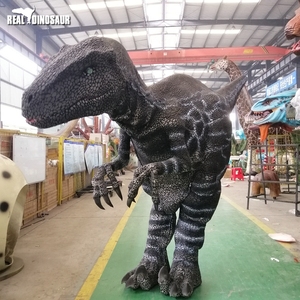 Disfraz de dinosaurio de <span class=keywords><strong>tamaño</strong></span> real, <span class=keywords><strong>Velociraptor</strong></span> para Parque y espectáculo - Product Image 3