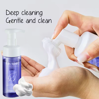 Busa Pembersih Mousse asam Amino alami lembut sensitif pembersihan pori-pori kulit pelembab Pengontrol Minyak Cuci wajah
