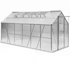 Serre de culture hydroponique de haute qualité, facile à assembler, imperméable, en aluminium, grande taille, à faible coût