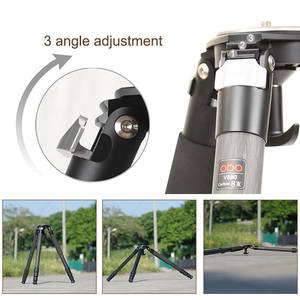 <span class=keywords><strong>Grand</strong></span> trépied en fibre de carbone robuste, nouveaux trépieds de caméra vidéo professionnels de conception - Product Image 3