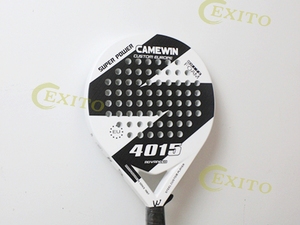 Raquette de padel professionnelle EXITO personnalisée en fibre de carbone, fabriquée en usine, de haute qualité - Product Image 3