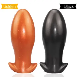 Bola de carne especial Pellet masturbador femenino juguete sexual Manual con grandes consoladores Gel de sílice pene falso