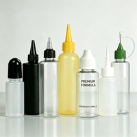 Flacons souples PET/PE de 5 ml, 10 ml, 15 ml, 20 ml pour gouttes oculaires, liquides cosmétiques et huiles, avec bouchon inviolable – Contenants cosmétiques