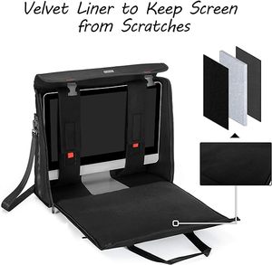 Échantillon gratuit de sacoche pour ordinateur portable moderne en toile de polyester et de nylon Oxford personnalisée, 15,6 pouces, étui de protection pour ordinateur portable - Product Image 6