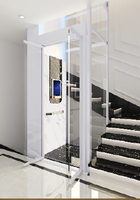 Ascenseur domestique pour appartement et villa - Machine de traction à courant alternatif, style chinois, sécurité, usage familial compact