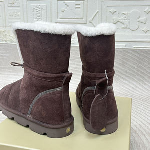 <span class=keywords><strong>Bottes</strong></span> de neige de luxe pour femmes de fabrication italienne, isolées au chaud, imperméables, adaptées à l'hiver, aux voyages en plein air, à l'usure quotidienne - Product Image 6