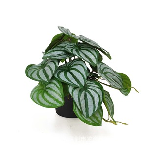 Artificial forest-themed <b>hanging</b> potted plants with artificial leaves; decorative floral arrangements for the living room. - Product Image 1
