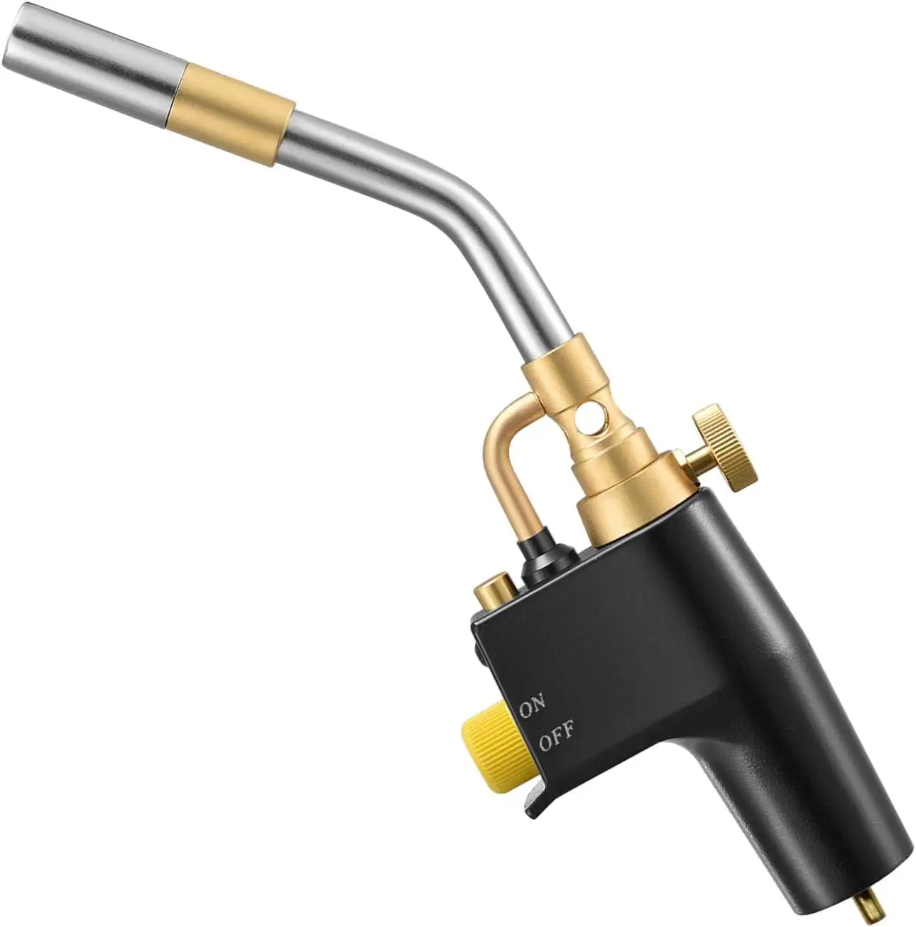 High Intensity Propane Torch Head Welding Gas Torch Flame Gun Portable Trigger Start Soldering Torch for Gas Welding Stripping