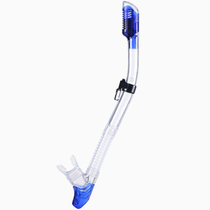 Masque de plongée et kit de plongée en silicone bleu, entièrement étanche, durable, pour adultes - Product Image 2