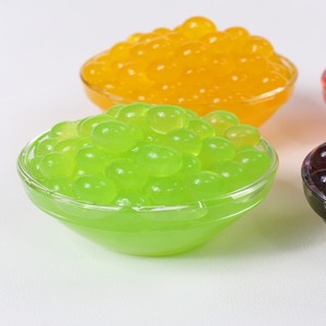 Bolas de Tapioca con Sabor a Manzana Verde, 500g/1kg, Múltiples Sabores, Bolsa de Boba con Alto Contenido de Sólidos, Ingredientes Comestibles para Té de Burbujas - Product Image 3