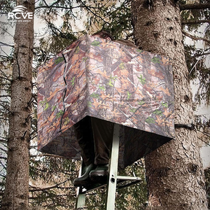 Cubierta de Camuflaje Plegable, Ligera, Transpirable e Impermeable de Tela Oxford para Caza al Aire Libre, con <span class=keywords><strong>Escalera</strong></span> para Árbol - Product Image 2