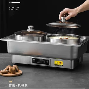 Restaurant Buffet Service Heating Pot Keep Soup Warmer Chafing Dish