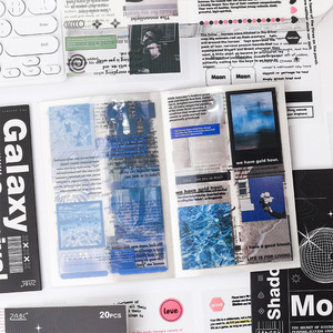 20 Fogli per Confezione di Adesivi Creativi per Quaderni in Inglese, Note a Stella, Pellicola Decorativa per Decorazioni Festive - Product Image 3