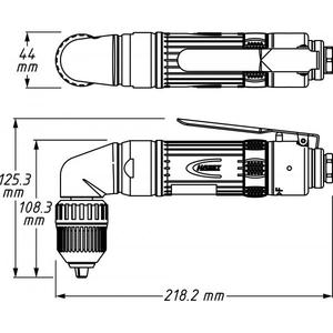 HAZET - 9030N-5 Perceuse d'angle-EAN 4000896205554 PERCEUSES À AIR - Product Image 2