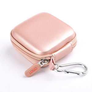 Étui pour <span class=keywords><strong>écouteur</strong></span>s <span class=keywords><strong>sans</strong></span> <span class=keywords><strong>fil</strong></span> bluetooth, housse imperméable et résistante aux chocs avec mousqueton, organisateur de voyage électronique, étui pour chargeur - Product Image 2