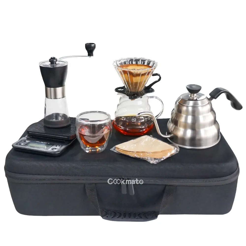 Дорожная сумка V60, ручная Кофеварка-капельница, аксессуары для кофеварки, Подарочный комплект