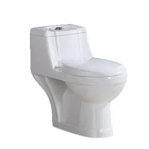 Ovs Bathroom Toilet One Piece Sanitary Ware Gravity Flushing Washdown Commode Wc Bowl Water Closet Ceramic