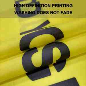 Bannière personnalisée en polyester écologique à suspendre, impression numérique, signalisation personnalisée pour fête d'anniversaire, événement sportif extérieur, équipe - Product Image 2