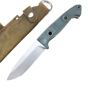 Cuchillo de Hoja Fija B151 S30V con Mango de Fibra G10, para Bricolaje, Camping, EDC, Caza, Multifuncional, con Funda de Nailon y Diseño Antideslizante - Product Image 1