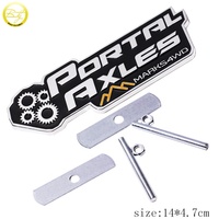 Logotipo de letras personalizadas, herrajes para automóviles, placa de identificación esmaltada cromada, emblema de aleación de zinc para automóviles, insignias para parrilla de automóviles con tornillo